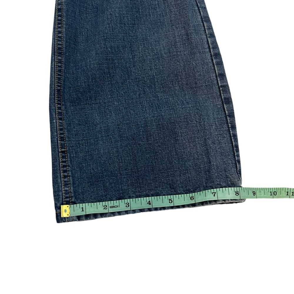 I.E. Women’s Petite Relaxed Blue Bootcut Jeans, Petite Size 8P - Picture 8 of 11